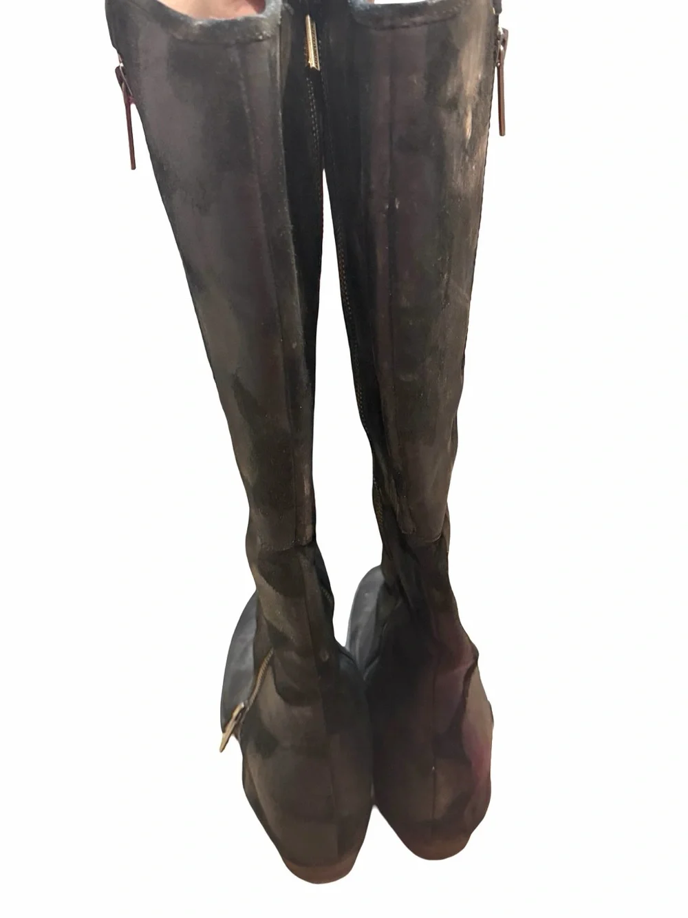 Donald J. Pliner | Devi 3 Tall Black Women's Knee-High Leather Boots | 9